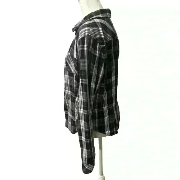 Armani Exchange Flannel Shirt Women’s - Picture 4 of 6